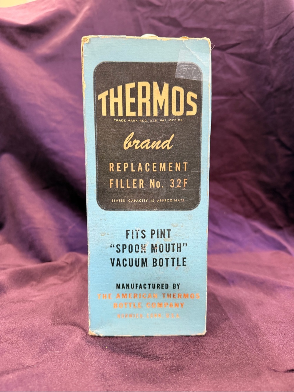 Thermos Brand Replacement Filler No. 32F - Light Blue and Black